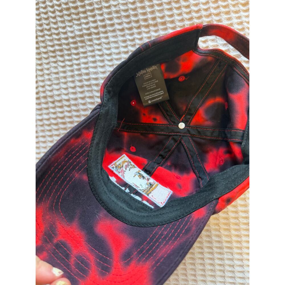 Episode X Jujutsu Kaisen Red & Black Baseball Cap Hat Anime - Picture 6 of 8